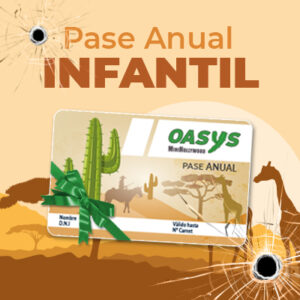 Pase anual infantil Oasys MiniHollywood